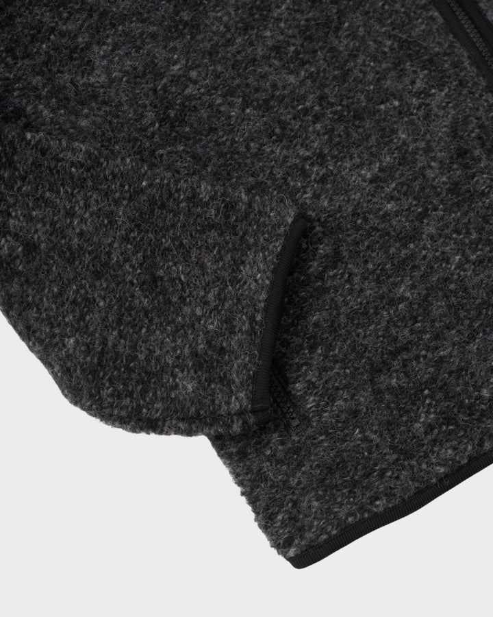 Climbing Jacket Six Wool Fleece Black