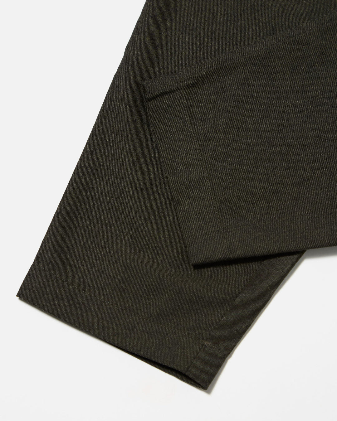 Pleated Track Pant Lucca Suiting Olive