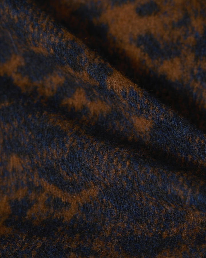 Cardigan Night Leopard Dark Navy/Brown