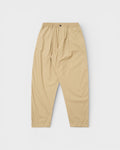 Pleated Track Pant Recycled Polytech Sand