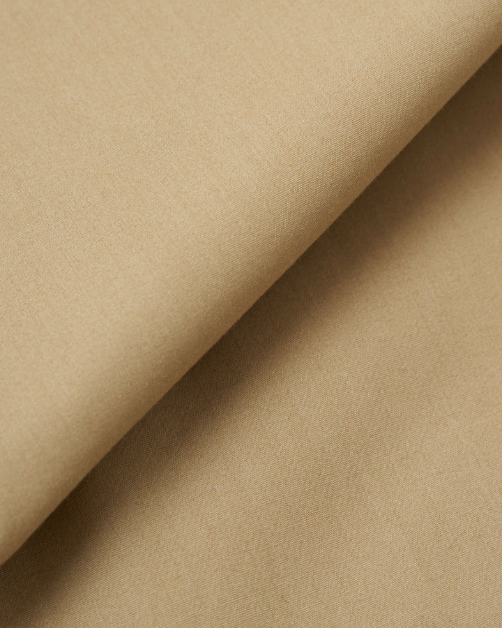 Pleated Track Pant Recycled Polytech Sand