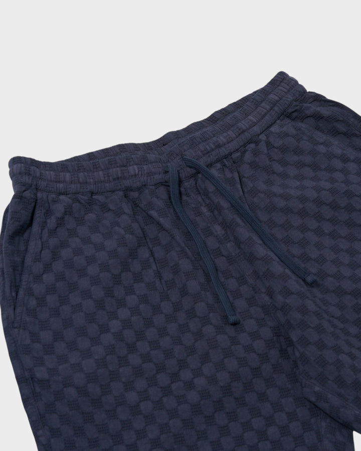 Simple Short Dot Waffle Navy