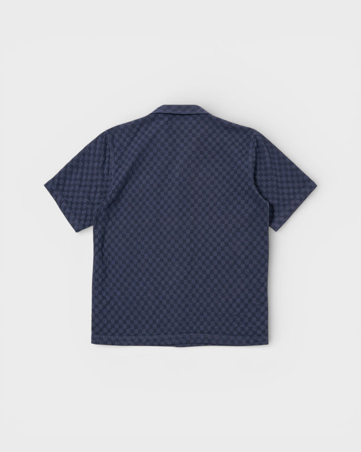 Road Shirt Dot Waffle Navy