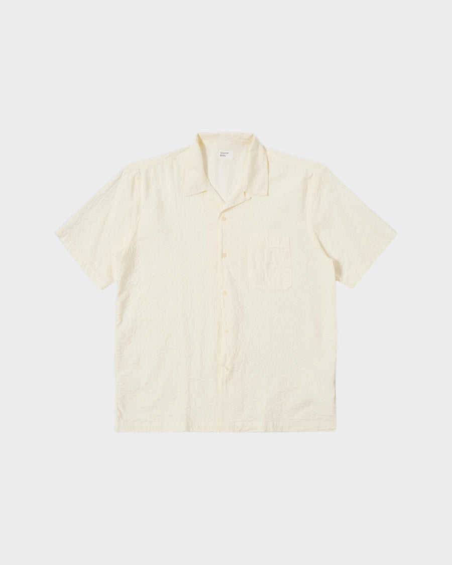 Road Shirt Arten Seersucker Ecru