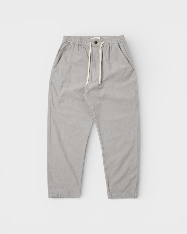 Hi Water Trouser Izumi Cotton Grey