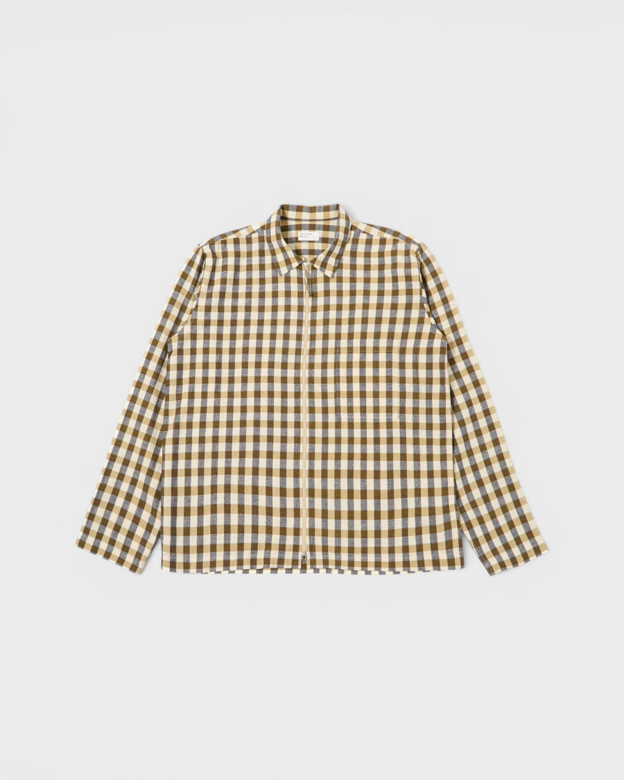 Zip Shirt Aberdeen Lincot Olive