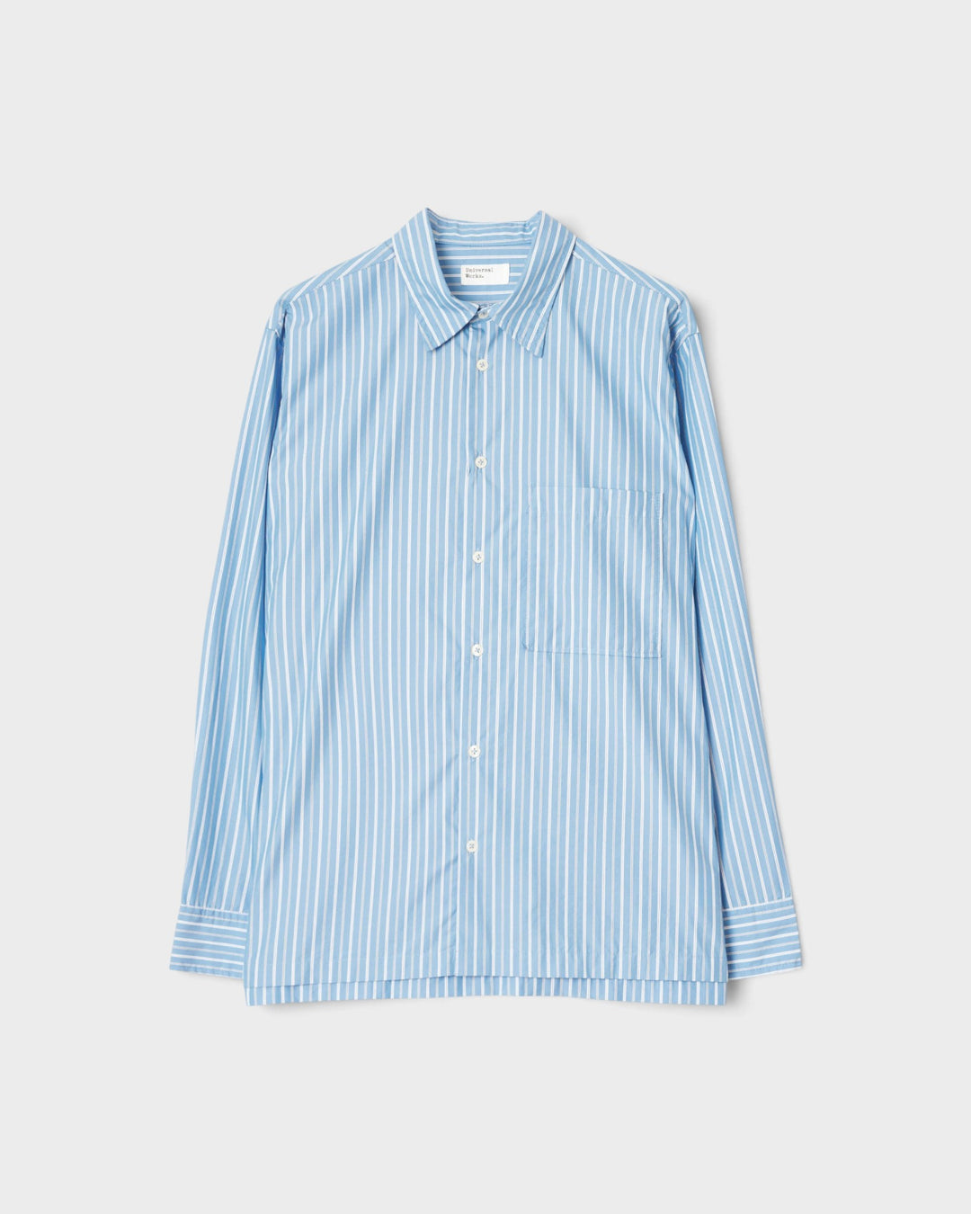 Lucky Shirt ReFab Compact Cotton Blue Stripe