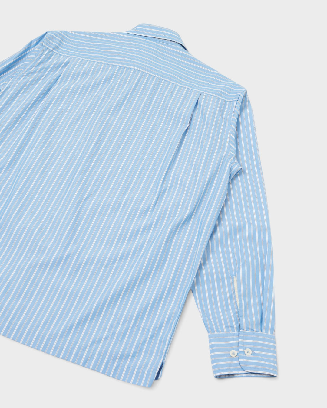 Lucky Shirt ReFab Compact Cotton Blue Stripe