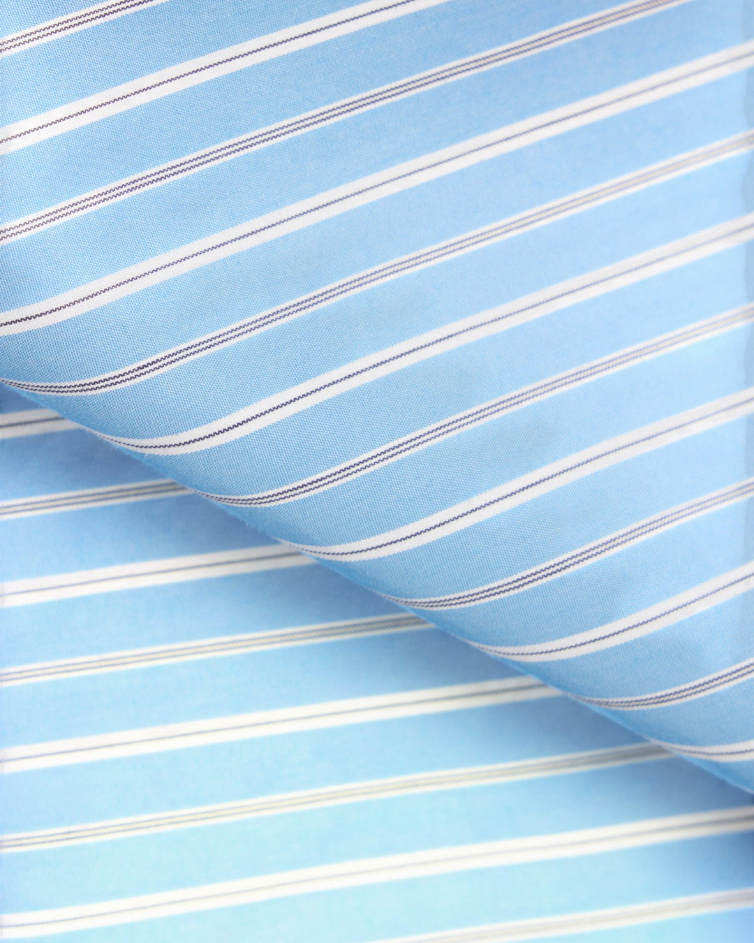 Lucky Shirt ReFab Compact Cotton Blue Stripe