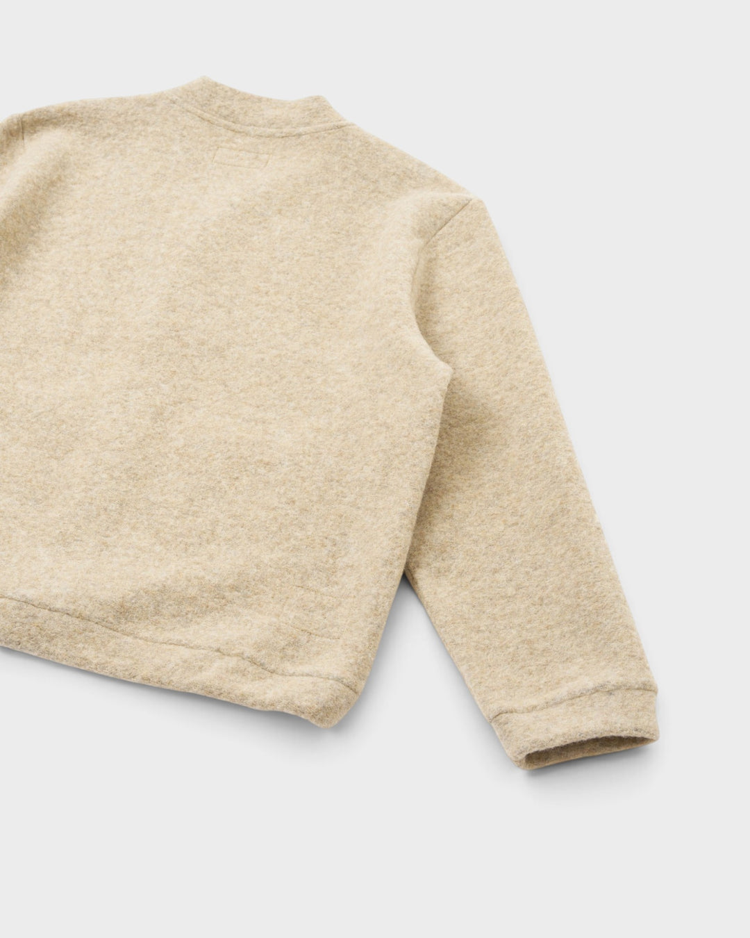 Advance Cardigan Wool Fleece Fawn - vue de dos