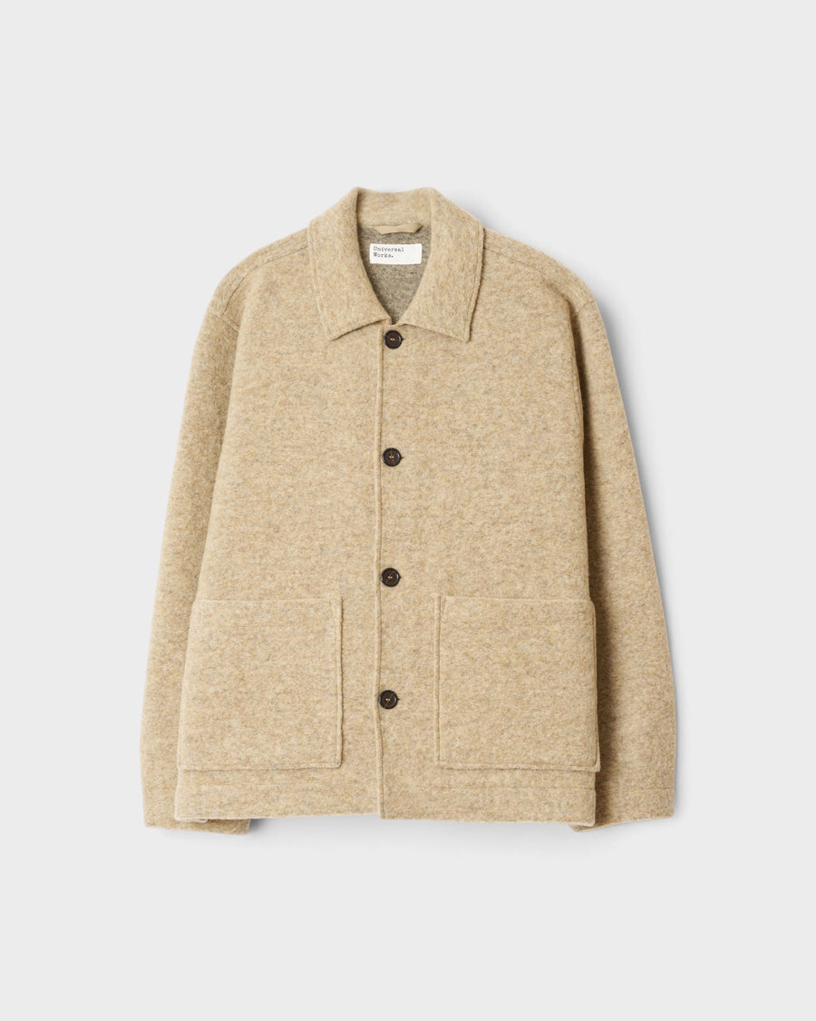 Rams Jacket Wool Fleece Fawn