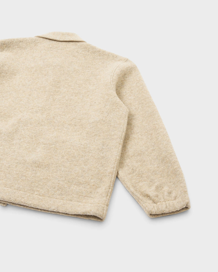 Rams Jacket Wool Fleece Fawn - vue de dos