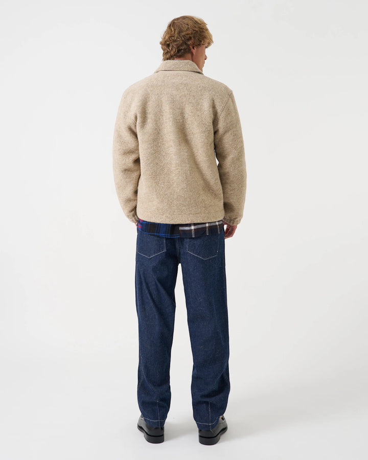 Rams Jacket Wool Fleece Fawn