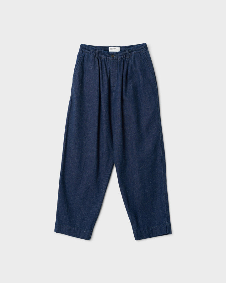 Oxford Pant Future Denim Indigo – vue de face