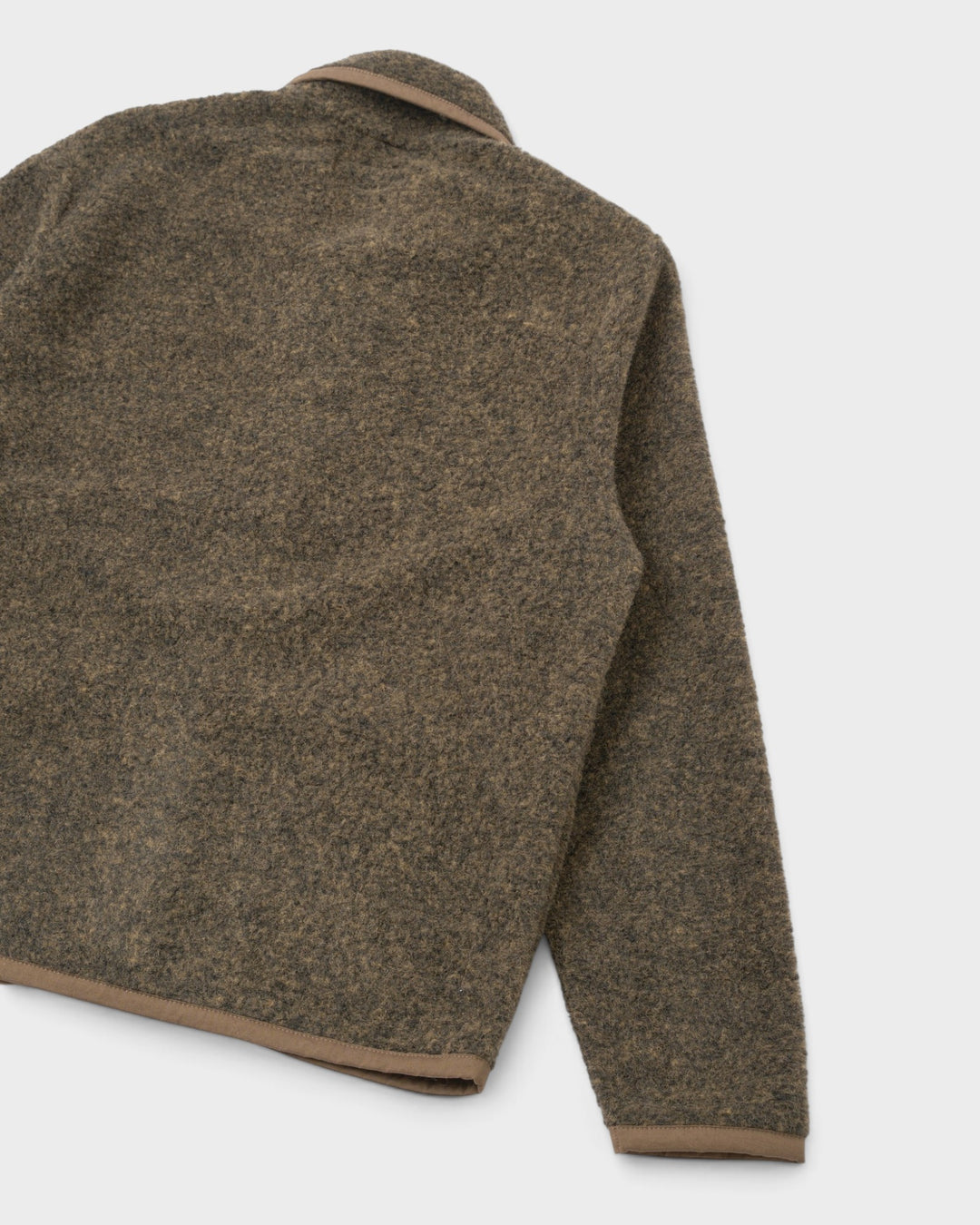 Lancaster Jacket Bouclet Fleece Brown - vue de dos