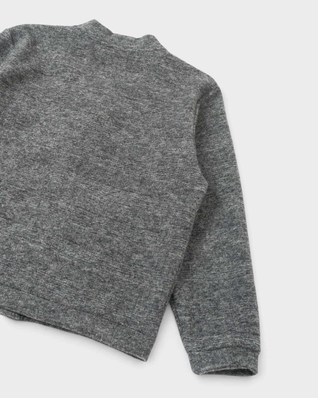 Advance Cardigan Wool Mix Knit Grey Marl - vue de dos