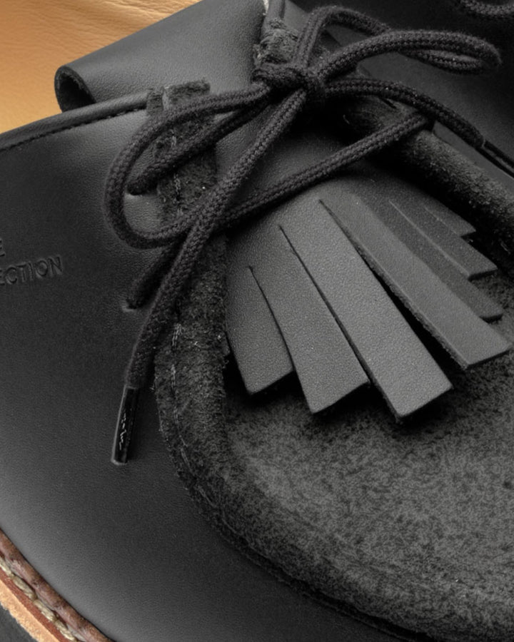 Paraboot x Universal Works Michael in Black Leather/Suede