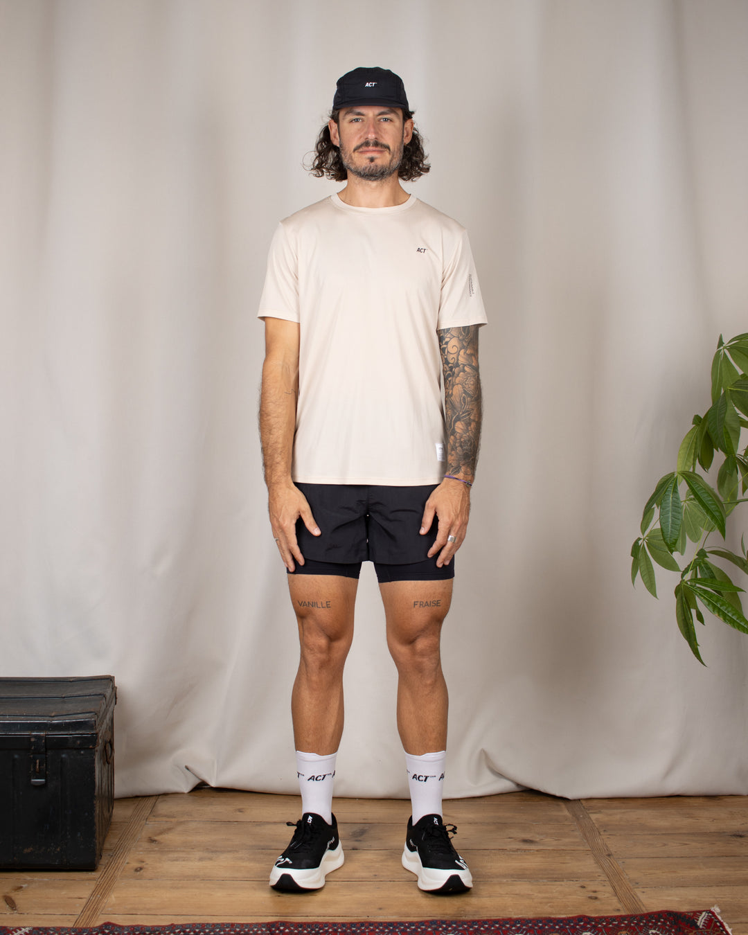 ShellLight Short 2en1 Noir