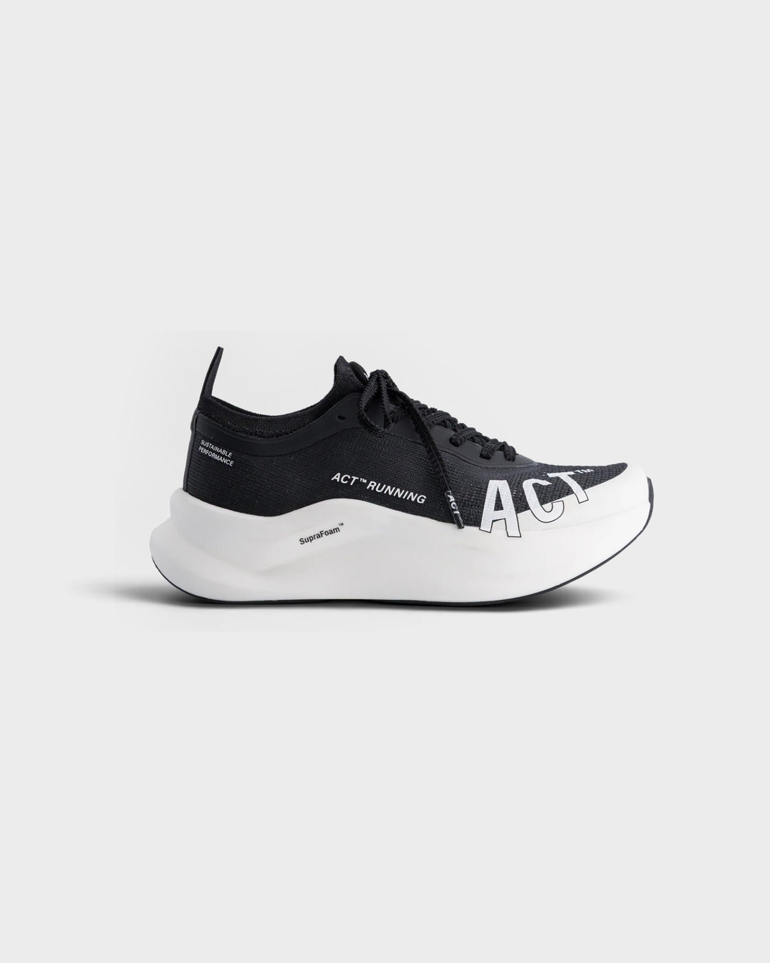 ACT Running C.1 noir, vue de profil, pointe vers la droite