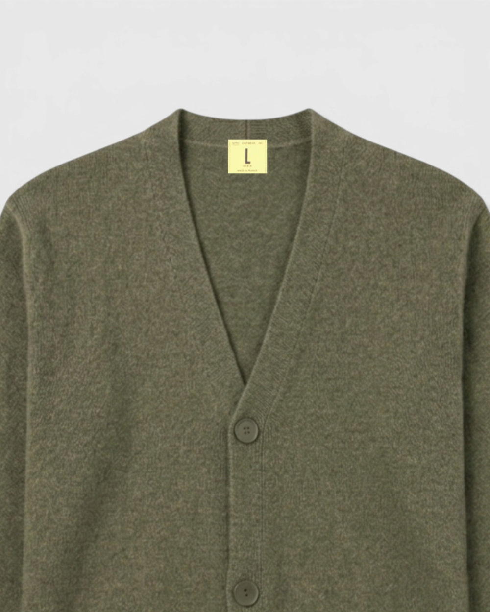 Cardigan Armen Vert Thicket - détail 1