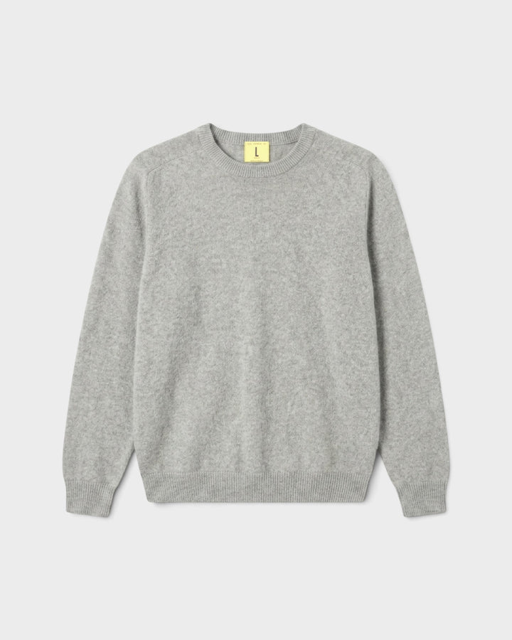 Pull Armen Col Rond Silver - vue de face