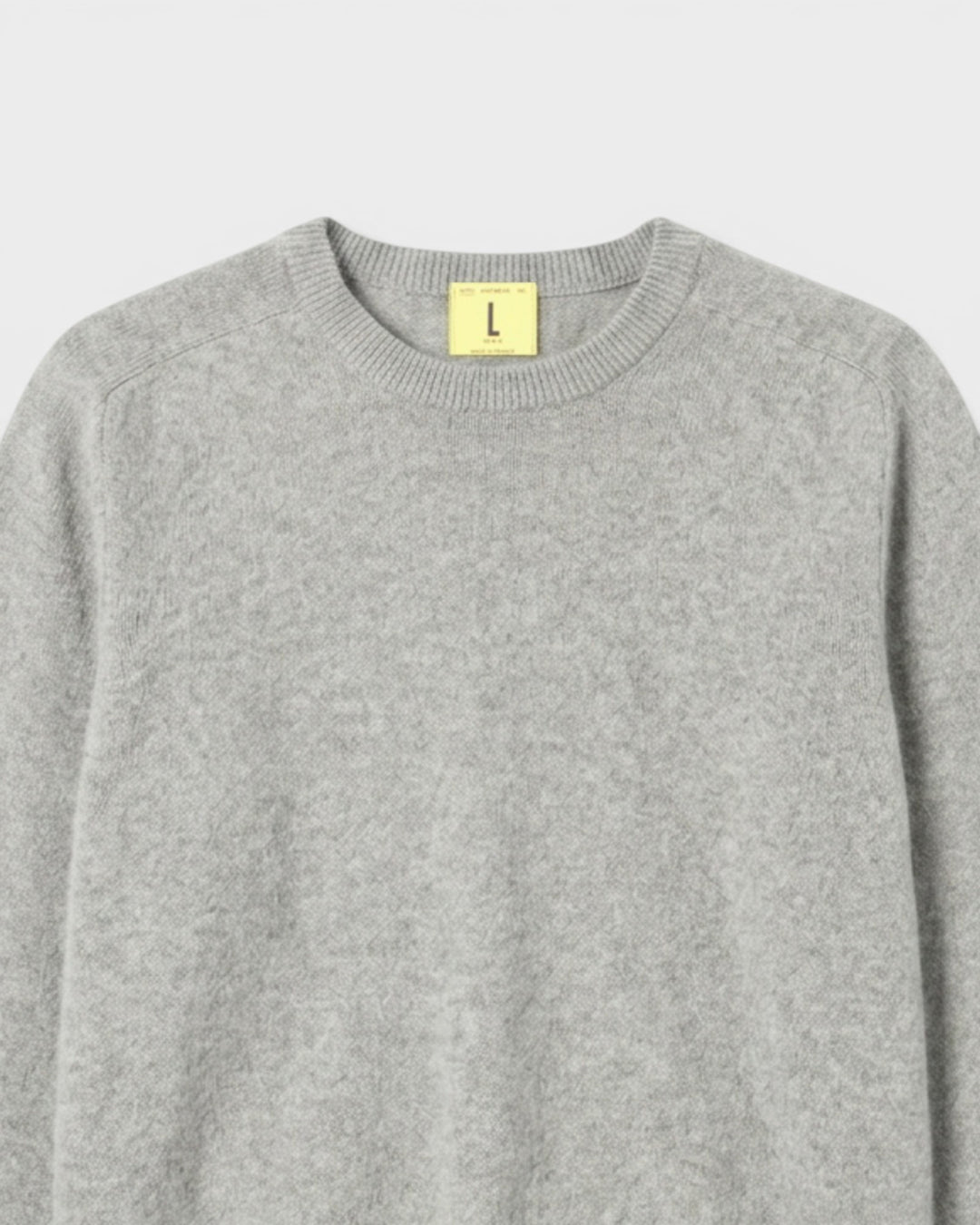 Pull Armen Col Rond Silver - détail 1