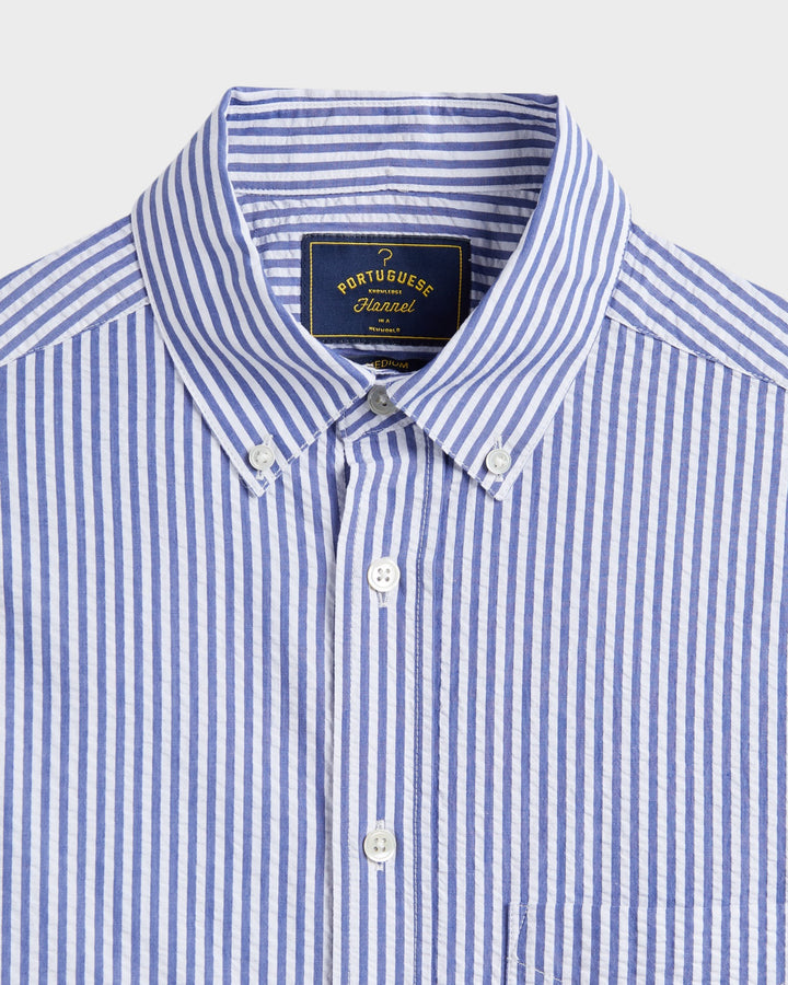 Atlantico Stripe Shirt Blue