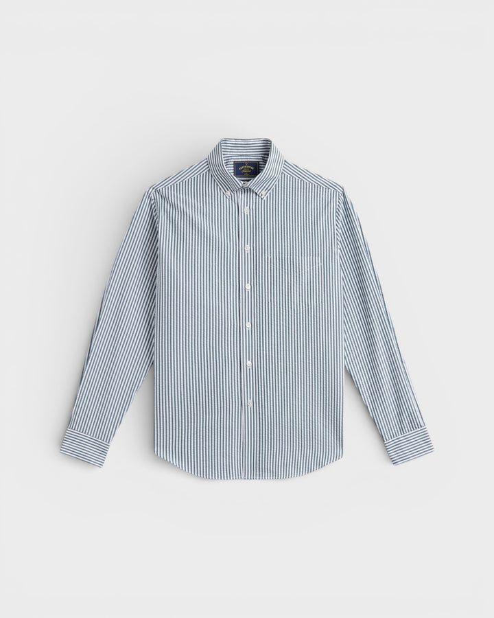 Atlantico Stripe Shirt Green