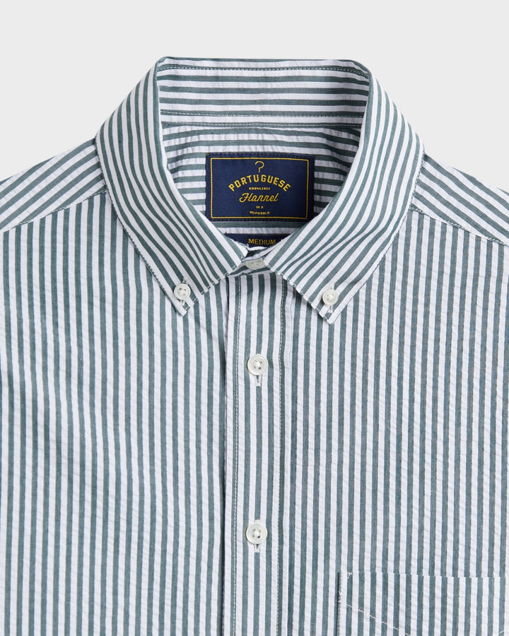 Atlantico Stripe Shirt Green