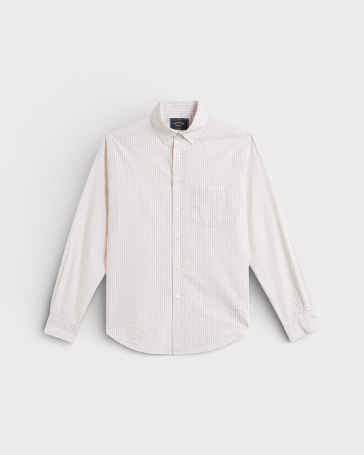 Atlantico Stripe Shirt Sand