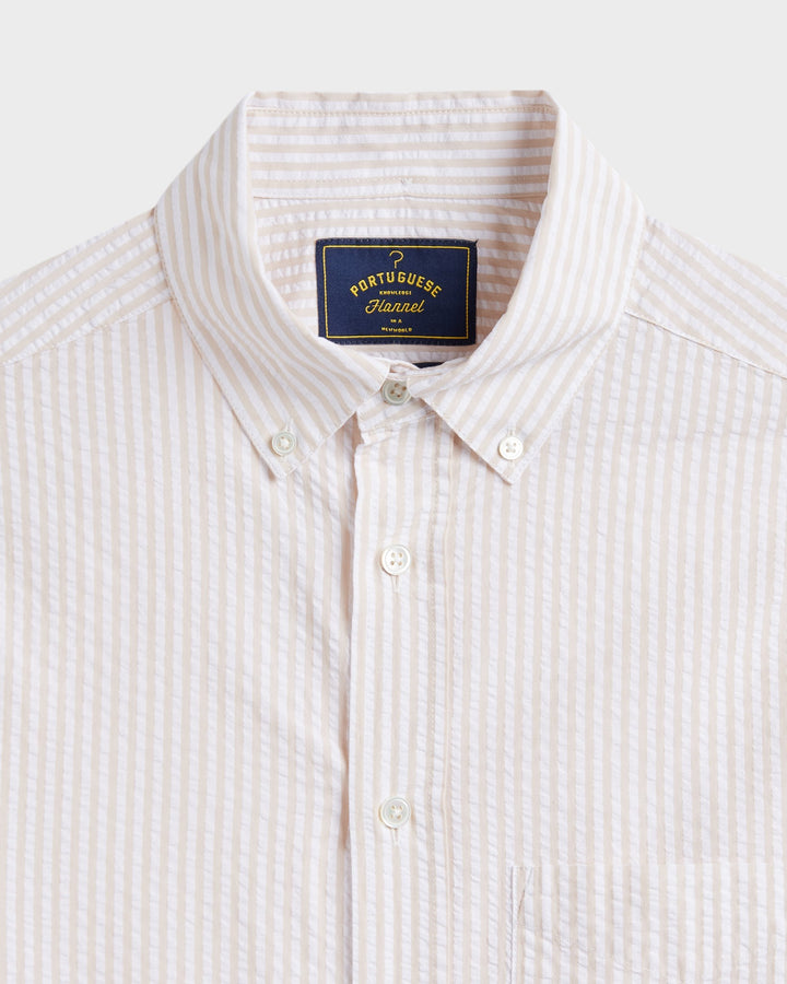 Atlantico Stripe Shirt Sand