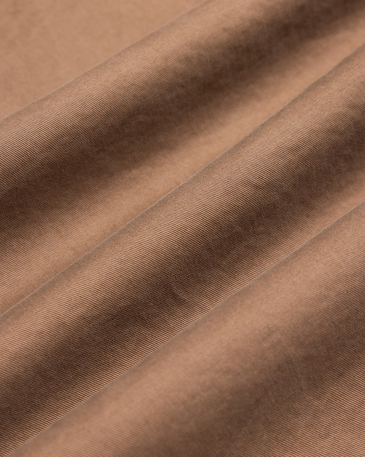 Clyde Pant in Taupe Cotton Twill