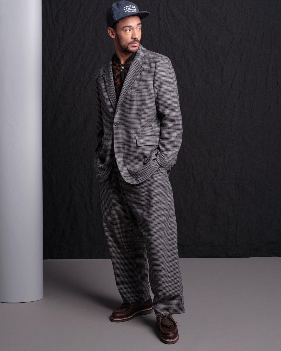 Paraboot x Universal Works Michael in Brown Leather/Suede