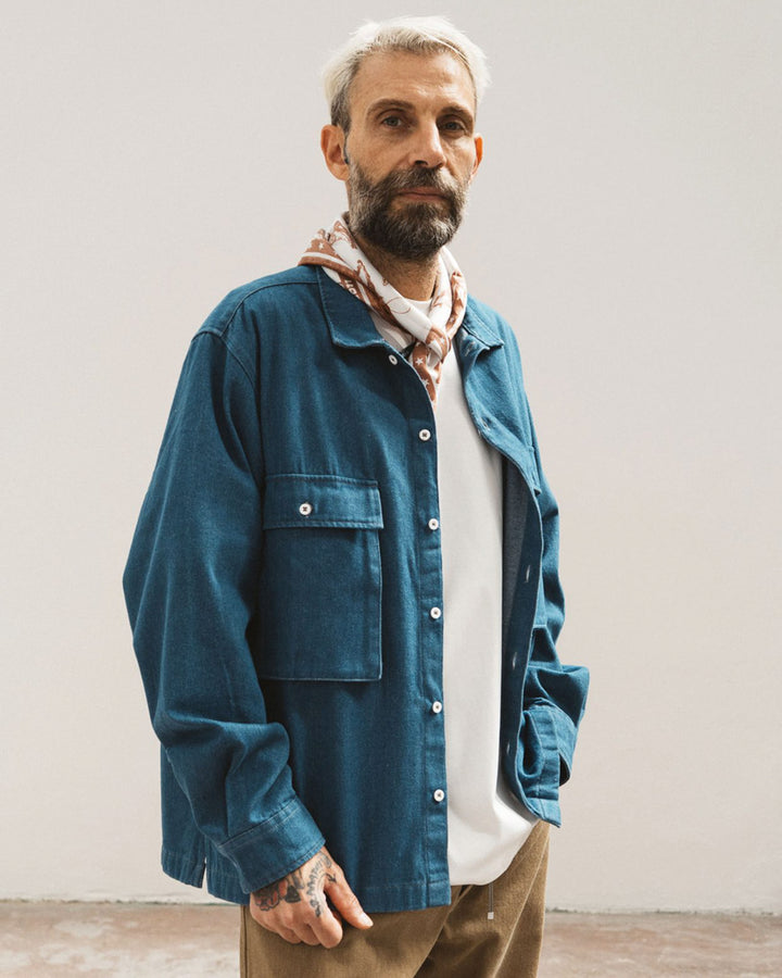 Billy Shirt Denim Blue