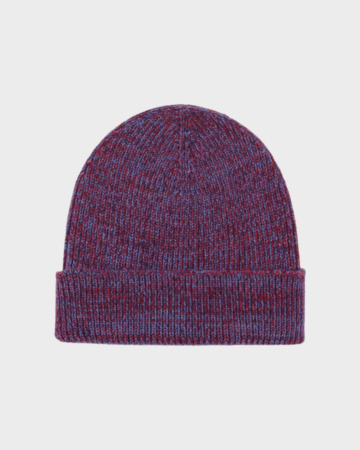 Bonnet Ara Chiné Prune/Jean