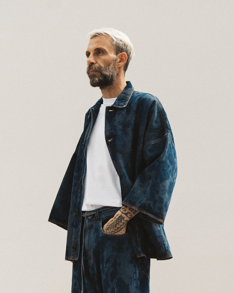 Butterfly Jacket Denim Stone