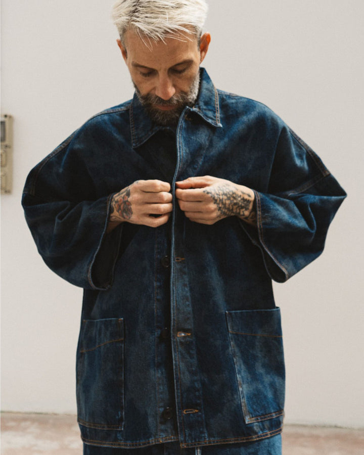 Butterfly Jacket Denim Stone