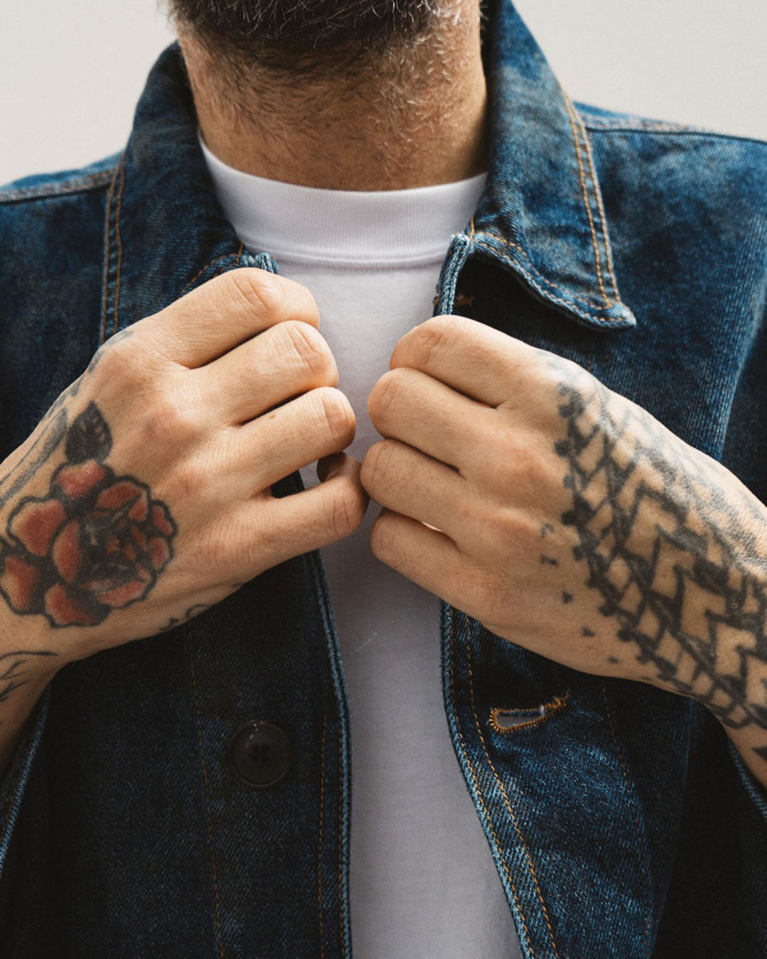 Butterfly Jacket Denim Stone