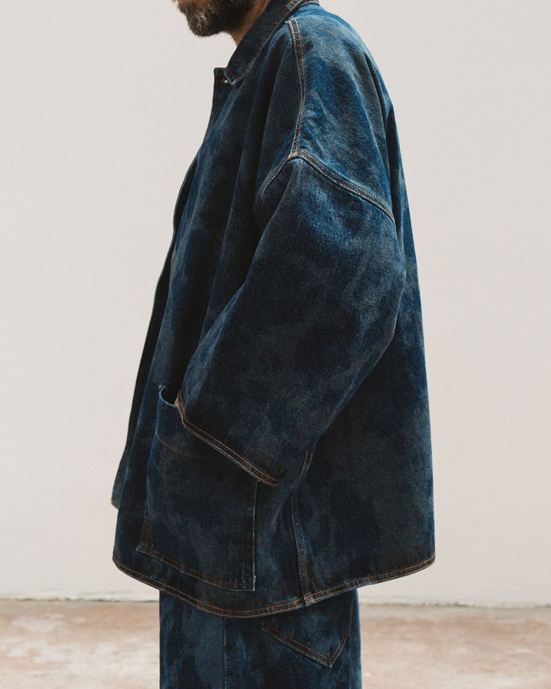 Butterfly Jacket Denim Stone