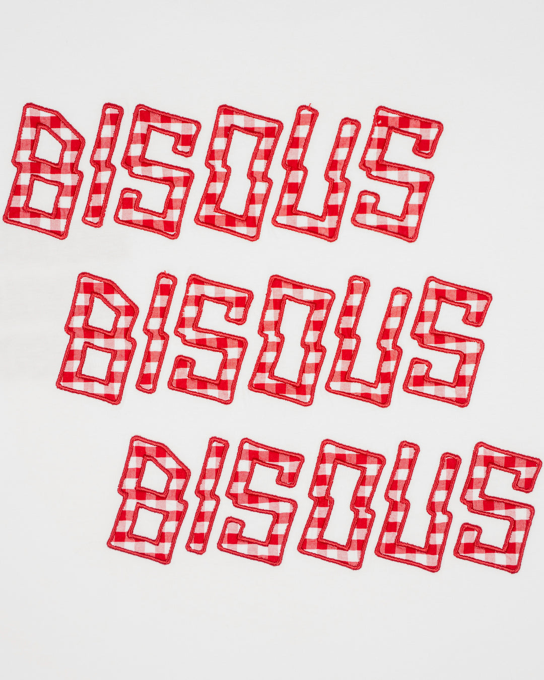 T-shirt X3 Vichy Red White