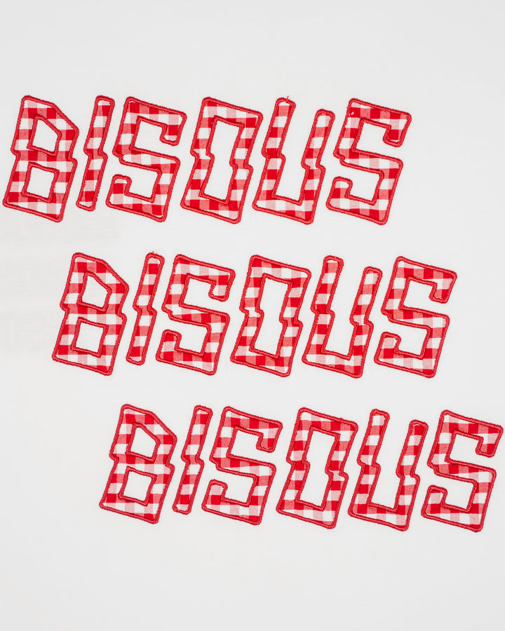 T-shirt X3 Vichy Red White