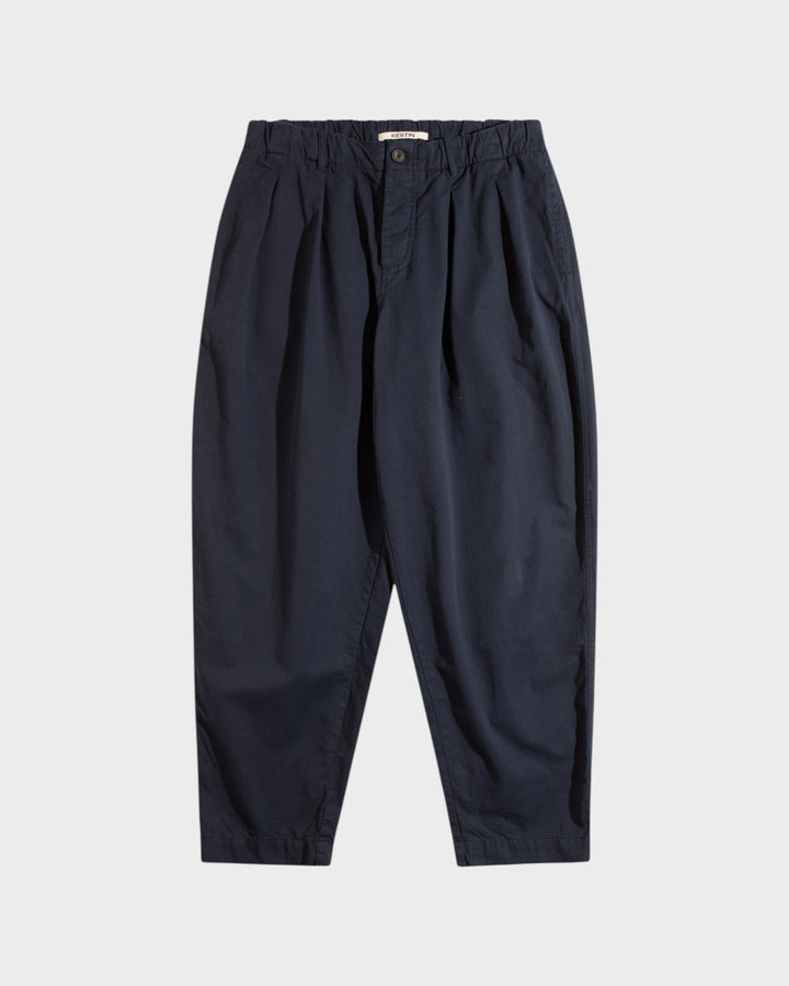 Clyde Pant in Navy Cotton Twill