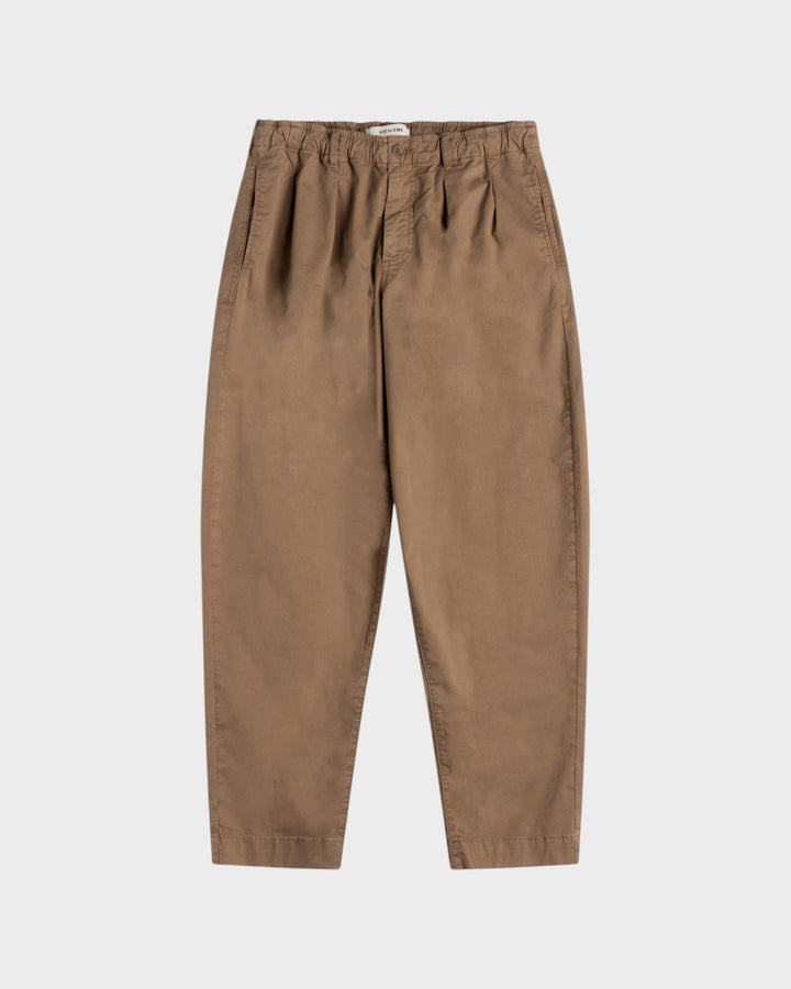 Clyde Pant in Taupe Cotton Twill