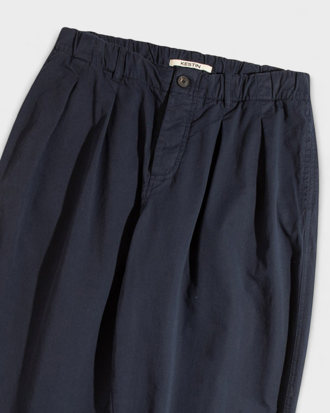 Clyde Pant in Navy Cotton Twill