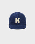 Corduroy Logo Cap Blue