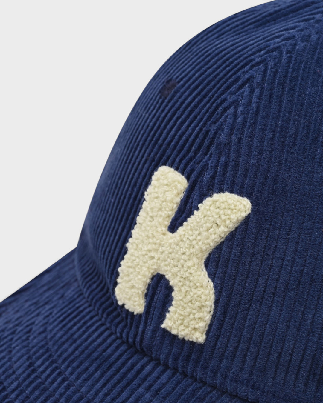 Corduroy Logo Cap Blue