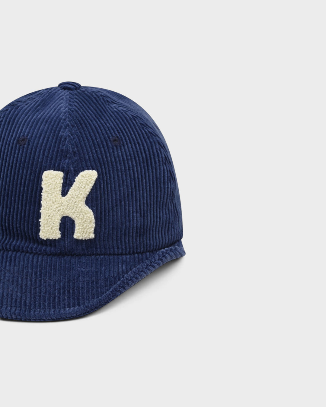 Corduroy Logo Cap Blue