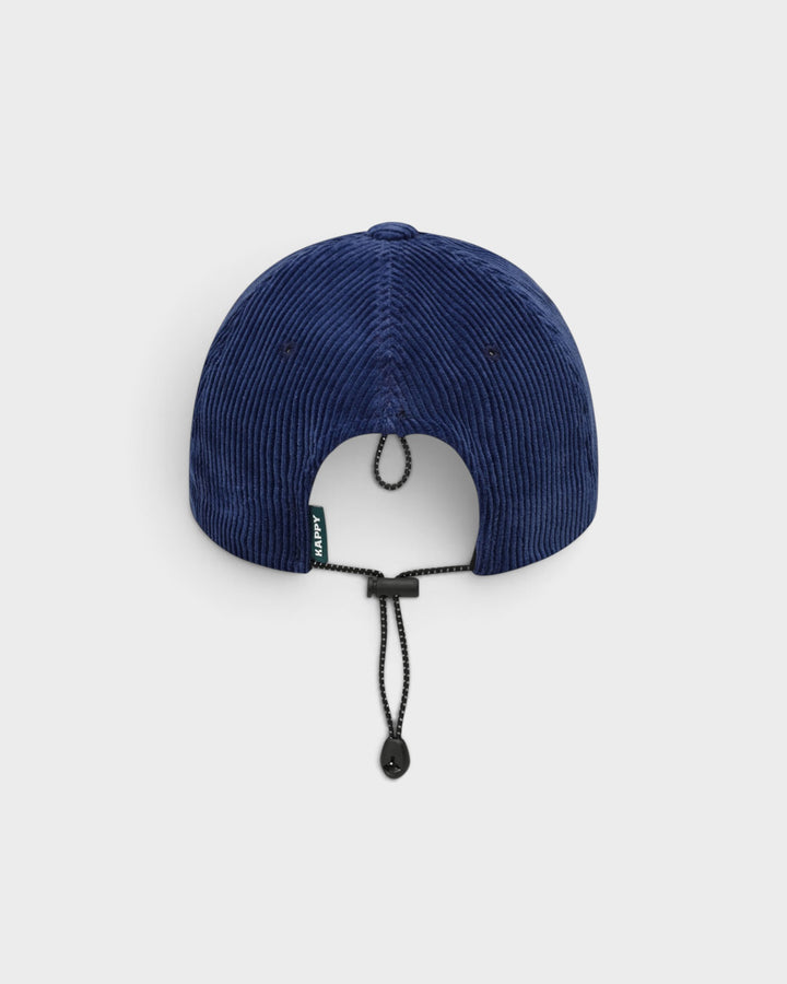 Corduroy Logo Cap Blue