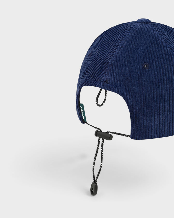 Corduroy Logo Cap Blue