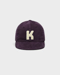 Corduroy Logo Cap Purple